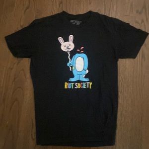 Riot society youth large blue and pink bunny with head ballon